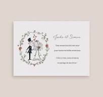 remerciement mariage original