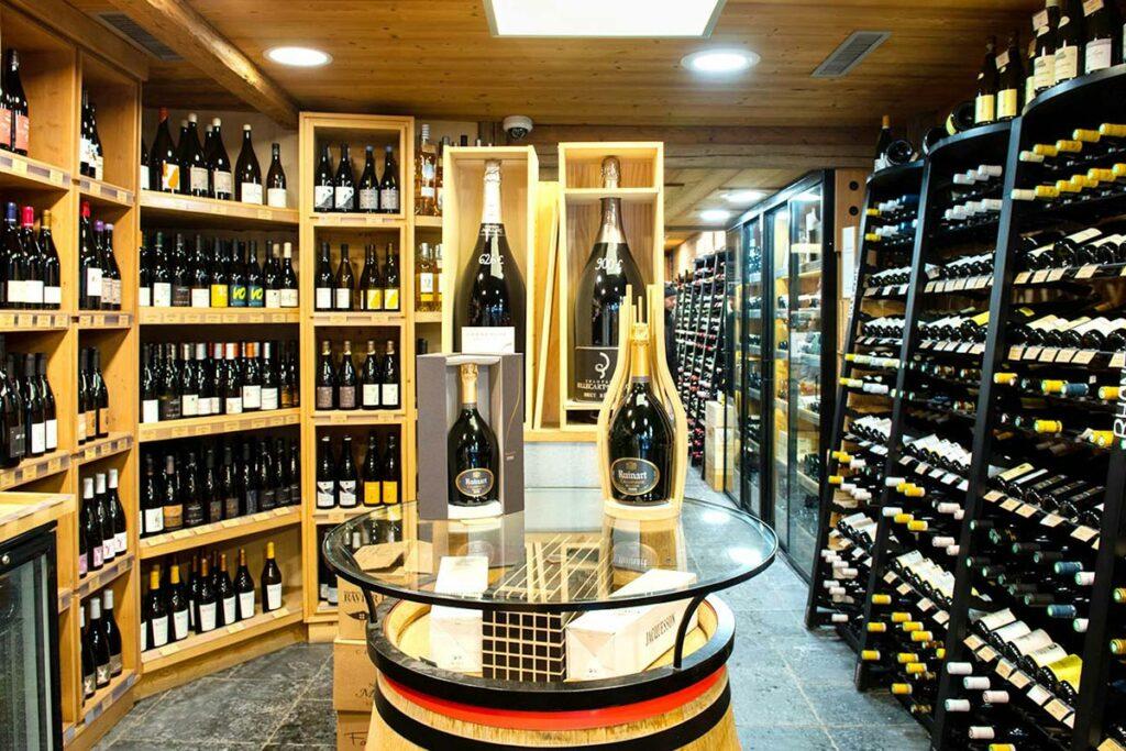 magasin de vin